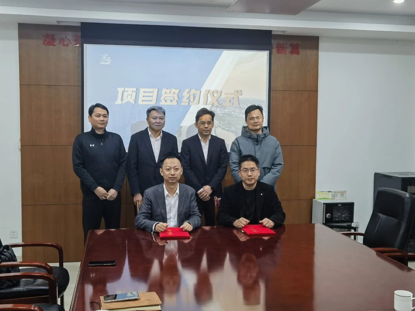 上海乔麦包装机械项目签约